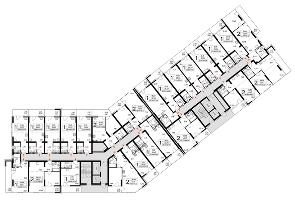 
  Продается 2-комн. квартира 45.41 м², в  Курортный комплекс Лучистое. Фото 1.