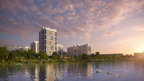 
  Продается 1-комн. квартира 45.3 м², в ЖК Моне. Фото 5.