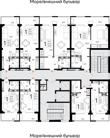 
  Продается апартамент 33 м², в АК Альморе. Фото 1.
