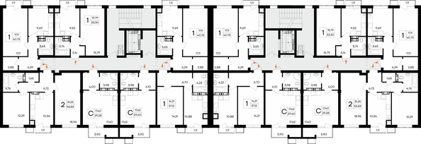 
  Продается 1-комн. квартира 37.12 м², в ЖК Республика. Фото 1.