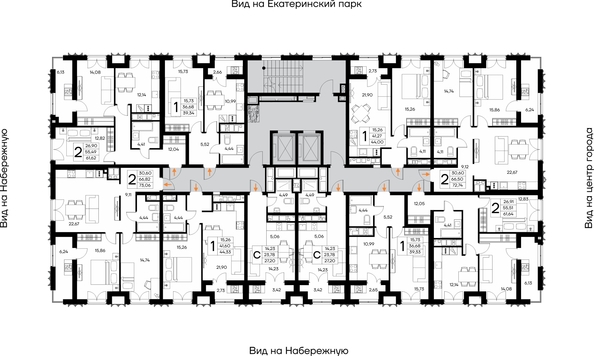 
  Продается 1-комн. квартира 44 м², в ЖК Столица. Фото 1.