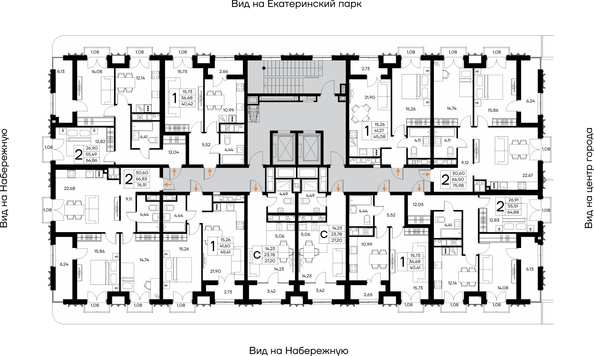 
  Продается 2-комн. квартира 75.98 м², в ЖК Столица. Фото 1.