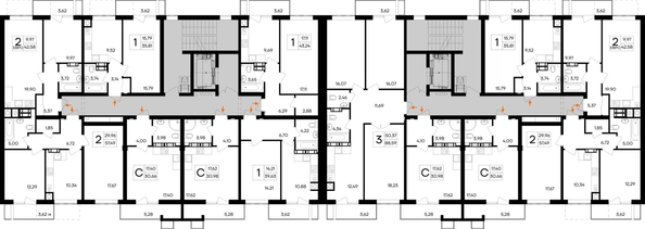 
  Продается 1-комн. квартира 42.58 м², в ЖК Республика. Фото 1.