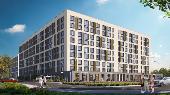 
  Продается 1-комн. квартира 40.11 м², в ЖК Парковые кварталы, этап 1. Фото 3.