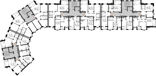 
  Продается 1-комн. квартира 44 м², в ЖК Дом на Маячной. Фото 1.