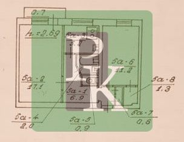 
  Продается 2-комн. квартира 45.7 м². Фото 19.