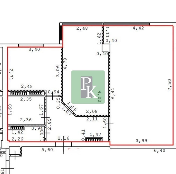 
  Продается 2-комн. квартира 68.4 м². Фото 2.