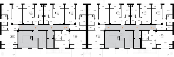 
  Продается 1-комн. квартира 40.89 м², в ЖК Парковые кварталы, этап 2. Фото 1.