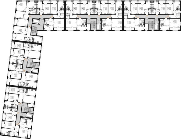 
  Продается 1-комн. квартира 42.42 м², в ЖК Парковые кварталы, этап 2. Фото 1.
