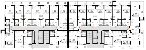 
  Продается 2-комн. квартира 45.19 м², в  Курортный комплекс Лучистое. Фото 1.