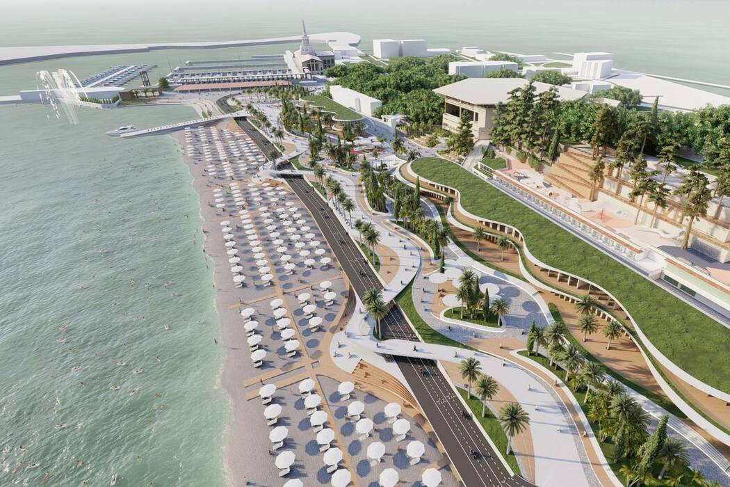 Мэр Сочи рассказал о проекте реконструкции Приморской набережной