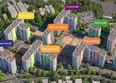 Фрукты, 2 очередь лит 3.1 Яблочный: Макет ЖК Фрукты