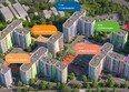 Фрукты, 3 очередь лит 1.1 Черничный: План жилого комплекса