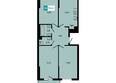 Соседи, Этап 2 корпус 1: Планировка 3-комн 75,02 м²