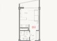 Фазотрон: Планировка Студия 29,4 м²