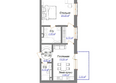 Реноме: Планировка 2-комн 61,33 м²