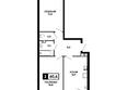 Печорин, литер 2: Планировка 2-комн 60,4, 60,9 м²