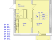 Усадьба Платова: Планировка 1-комн 46,4 м²