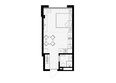 Оливия, корпус 8: Планировка Студия 29,5 м²