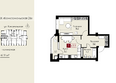 Комсомольская 26: Планировка 1-комн 47,9 м²
