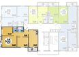 Суворовский, литера 02: Планировка 3-комн 76,78 м²