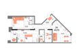 Мойнако Ривьера, 1 очередь: Планировка 2-комн 63,3 м²