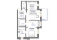 Реноме: Планировка 2-комн 80,38 м²