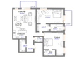 Реноме: Планировка 3-комн 144,75 м²