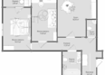 Образцово, дома 6-7: Планировка 2-комн 74,15 м²