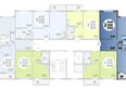 Город у моря, литера 9: Планировка 2-комн 67,06 м²
