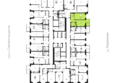 Сокольники, литер 10: Планировка 1-комн 40,83 - 41,36 м²
