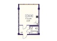Новый город: Планировка 1-комн 30,3 м²