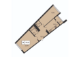 Отражение: Планировка 2-комн 70,52 м²