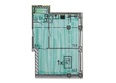 Пестова 7: Планировка 1-комн 42,7 м²