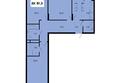 Норд-Премьер, корпус 17: Планировка 3-комн 81,3 м²