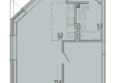 Клубный дом БауХаус: Планировка 2-комн 55,3 м²