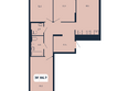 Норд-Премьер, корпус 16: Планировка 3-комн 86,7 м²