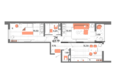 Мойнако Ривьера, 1 очередь: Планировка 2-комн 60,1 м²