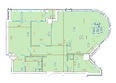 Девелопмент-Плаза: Планировка 3-комн 108,4 м²