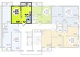 Суворовский, литера 01: Планировка 1-комн 37,73 м²