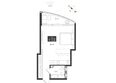 Паруса Мечты: Планировка Апартамент 36,38 - 40,7 м²