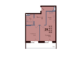 Академия, 1 этап: Планировка 2-комн 47,5 м²