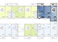 Тихорецк, литера 1: Планировка 2-комн 58,55 м²