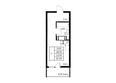Звезда Столицы 2: Планировка Студия 24,03 м²