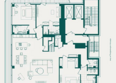 Резиденция Берег: Планировка 6-комн 300 м²