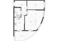 RED777 (Ред777), литера 3: Планировка 2-комн 59,3 м²
