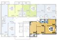 Суворовский, литера 02: Планировка 3-комн 76,78 м²