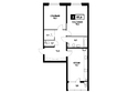 Кварталы 17/77, литер 18.4: Планировка 2-комн 81,6 м²