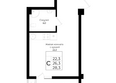 Клубный квартал Европа 6, литера 5: Планировка Студия 28,3 м²