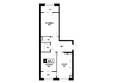 Кварталы 17/77, литер 10.4: Планировка 2-комн 63,7 м²